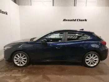 Used Mazda 3 Inclusive 120 HP (88 kW) 2018 Blue Hatchback