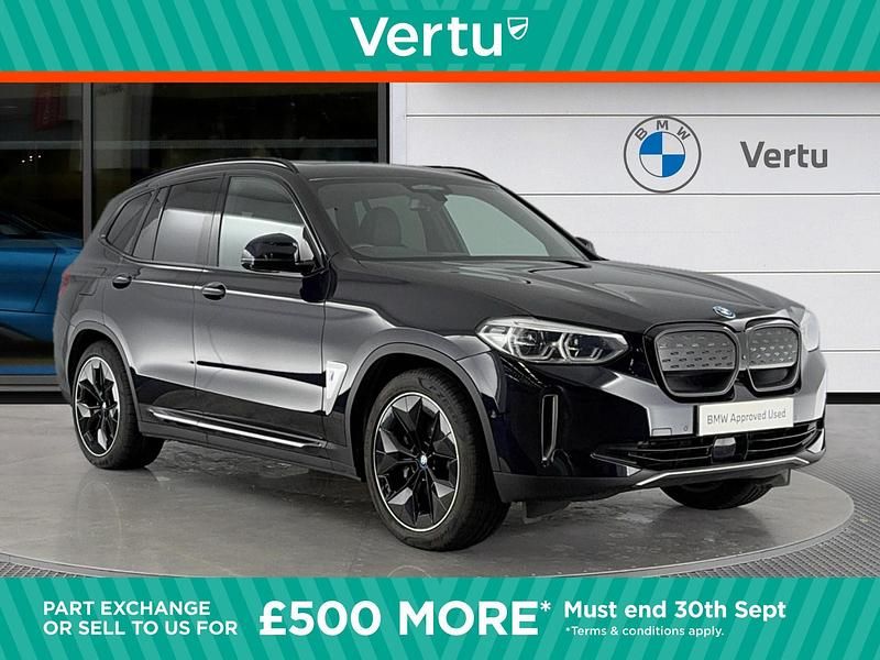 Black Used 2021 BMW iX3 Comfort Edition SUV | £27,177 (Fair price) - Image 1/4