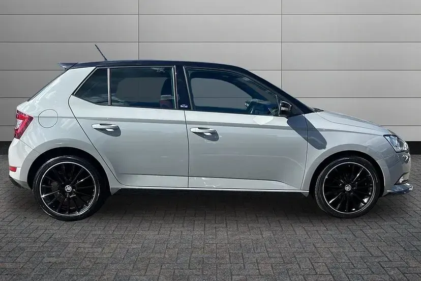 Used Skoda Fabia Monte Carlo 95 HP (69 kW) 2021 Meteor grey black magic pearl effect Hatchback