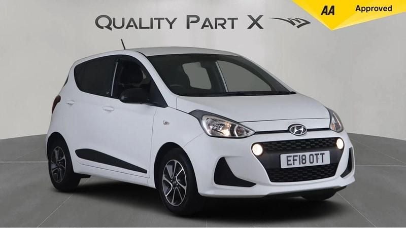 White Used 2018 Hyundai i10 GO! Hatchback | £6,949 (Good price) - Image 1/4