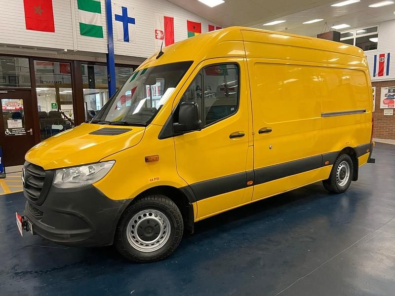 Used Mercedes Sprinter Progressive 150 HP (110 kW) 2020 Yellow Van