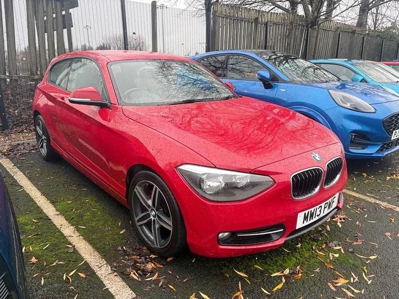 Red Used 2013 BMW 116 Sport Line Hatchback | £5,295 (Good price) - Image 1/4