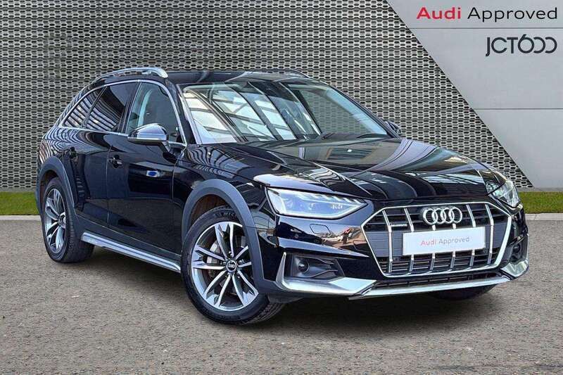 Black Used 2021 Audi A4 Allroad Sport Estate | £29,488 (Good price) - Image 1/4