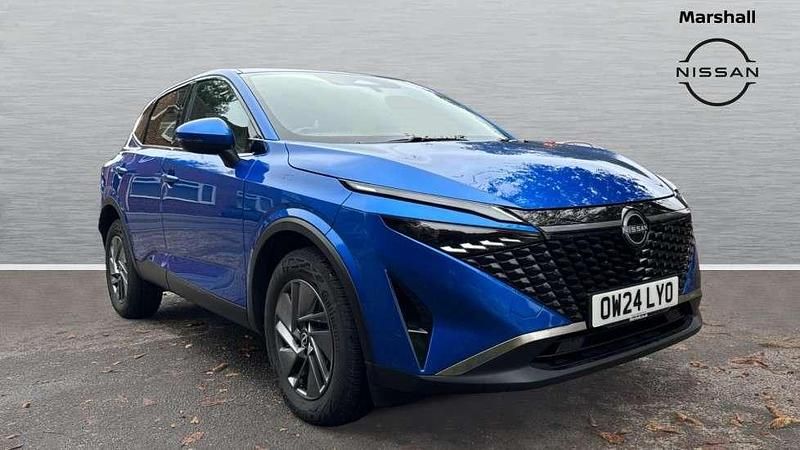 Blue Used 2024 Nissan Qashqai Acenta Premium SUV | £19,101 (Good price) - Image 1/4