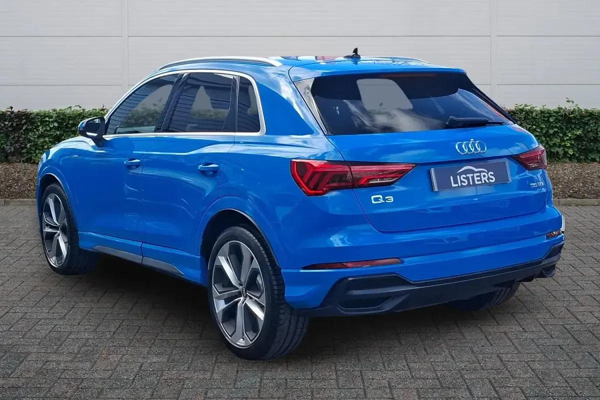 Used Audi Q3 S-Line 150 HP (110 kW) 2019 Blue SUV