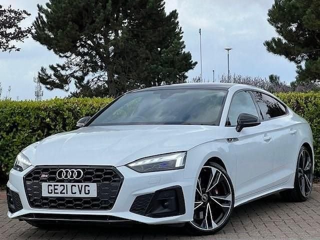White Used 2021 Audi S5 Sportback Design Hatchback | £36,995 - Image 1/4
