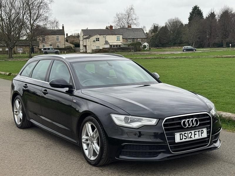 Used Audi A6 S-Line 2012 Black Estate