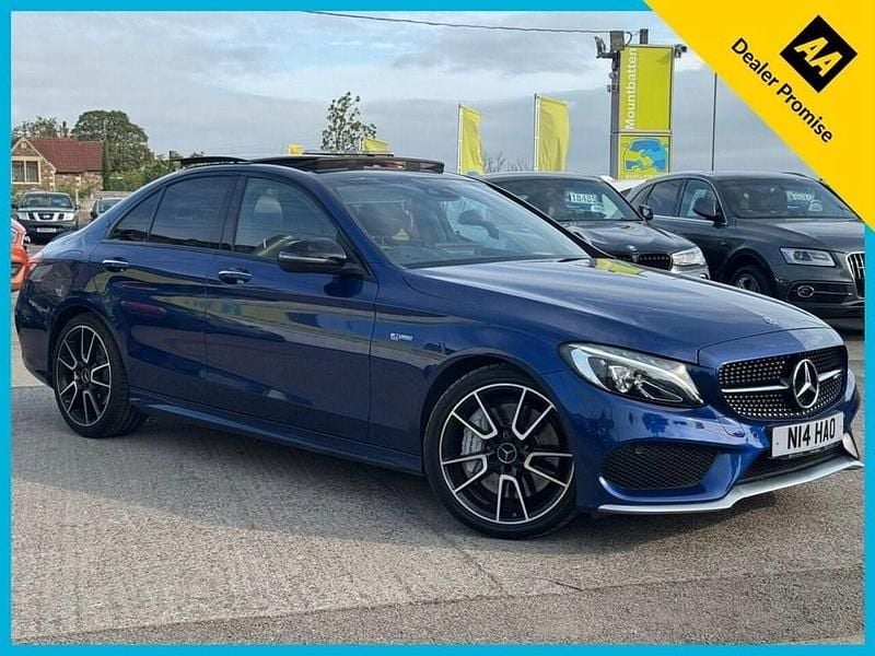 Blue Used 2017 Mercedes C43 AMG Premium Plus Sedan | £23,990 (Fair price) - Image 1/4