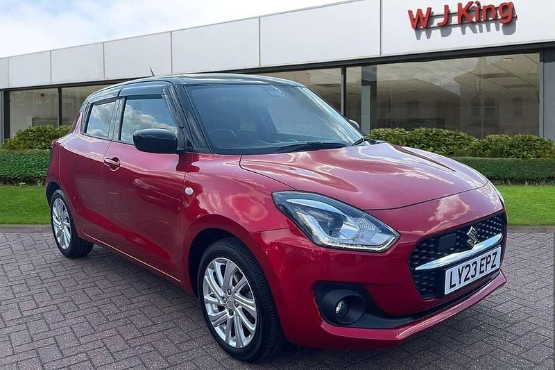 Red Used 2023 Suzuki Swift SZ-T Hatchback | £15,835 (Fair price) - Image 1/3