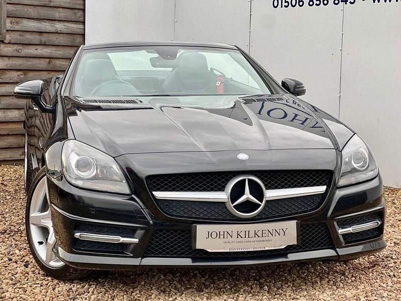 Used Mercedes SLK200 AMG 184 HP (135 kW) 2013 Black Cabriolet