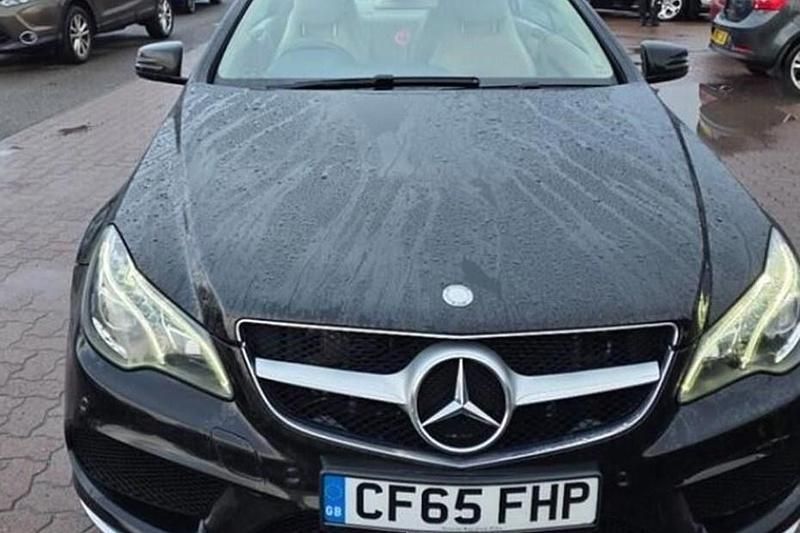 Used Mercedes E220 AMG Line Premium 177 HP (130 kW) 2016 Black Coupe