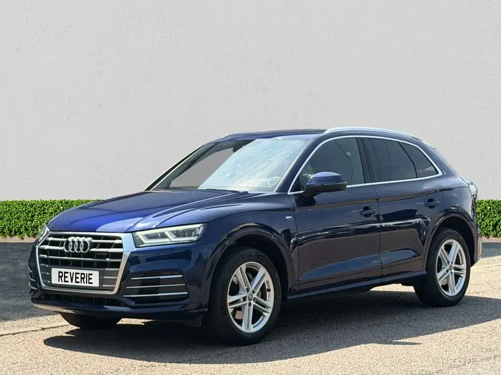 Used Audi Q5 S-Line 190 HP (139 kW) 2019 Blue SUV