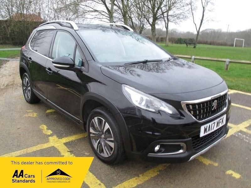 Black Used 2017 Peugeot 2008 Allure SUV | £5,490 (Fair price) - Image 1/1