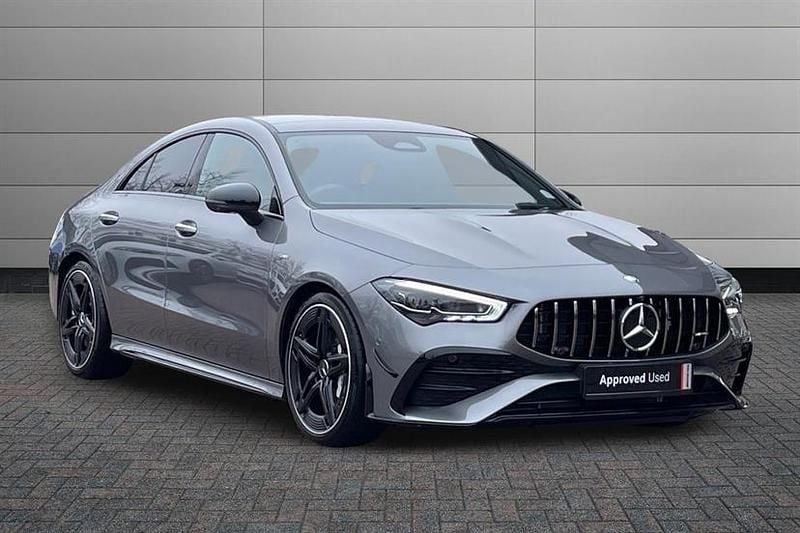 Used Mercedes CLA35 AMG Premium Plus 306 HP (225 kW) 2024 Mountain grey Sedan