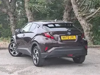Used Toyota C-HR Design 122 HP (89 kW) 2023 Purple SUV