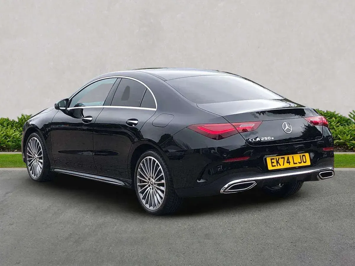 Used Mercedes CLA250e AMG Line Premium 2024 Black Coupe