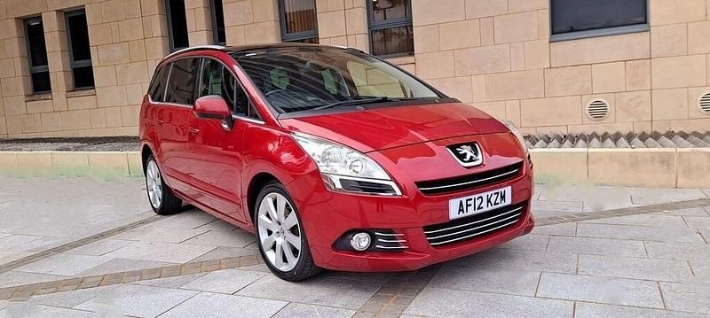 Red Used 2012 Peugeot 5008 Allure MPV | £4,995 (Fair price) - Image 1/4