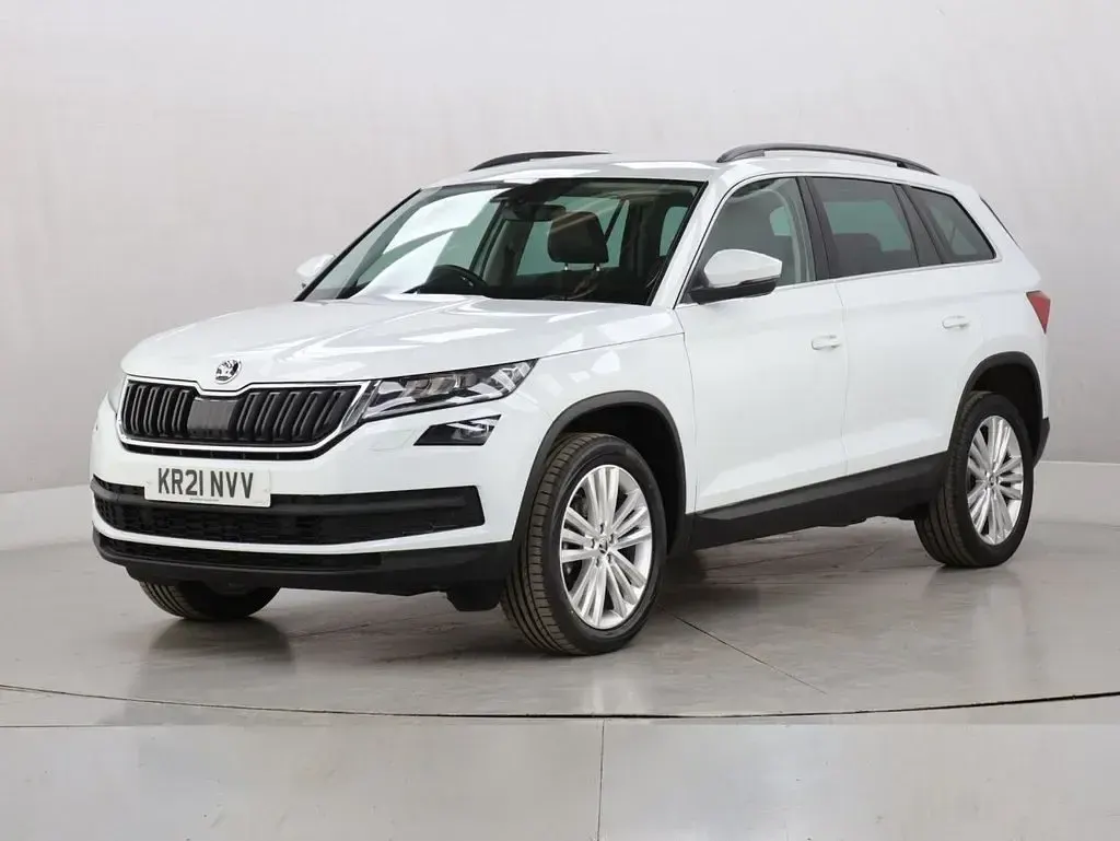 Used Skoda Kodiaq SE L 150 HP (110 kW) 2021 White SUV