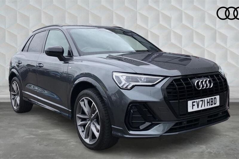 Grey Used 2021 Audi Q3 Black Edition SUV | £26,950 (Fair price) - Image 1/4