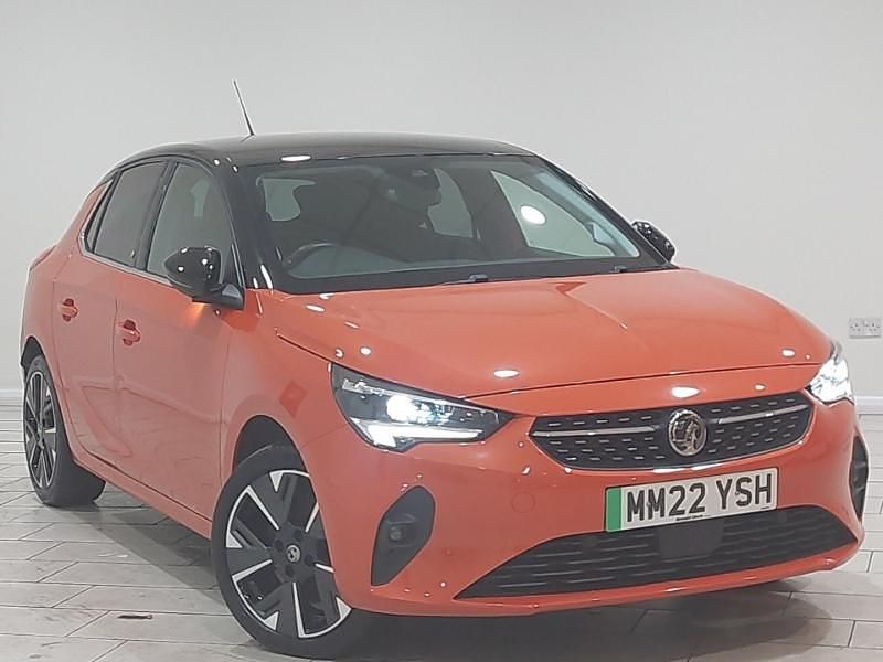 Used Vauxhall Corsa-e Elite 100 kW (136 HP) 2022 Orange Hatchback