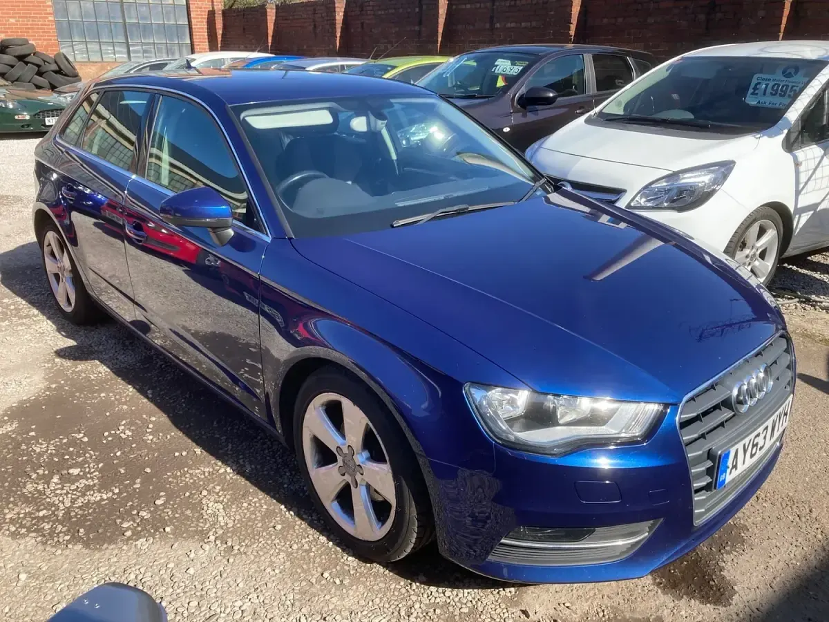 Used Audi A3 Sport 2013 Blue Hatchback