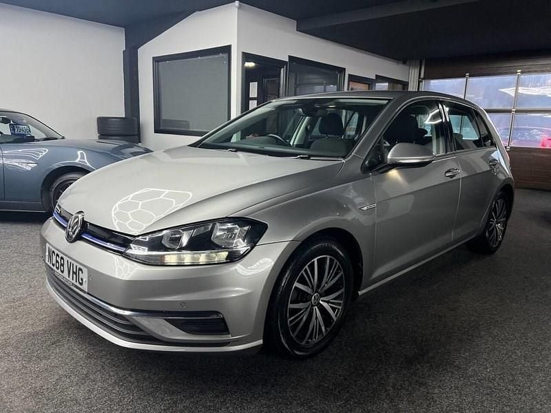 Used VW Golf VII SE 130 HP (95 kW) 2019 Silver Hatchback