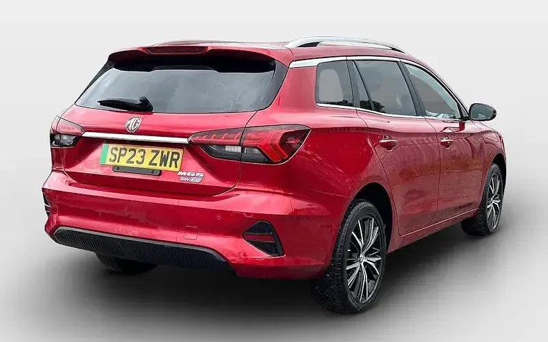 Used MG MG5 EV Trophy 114 kW (156 HP) 2022 Red Estate
