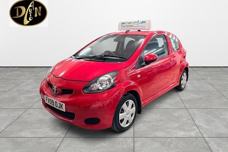 Red Used 2009 Toyota Aygo Hatchback | £3,945 (Fair price) - Image 1/1