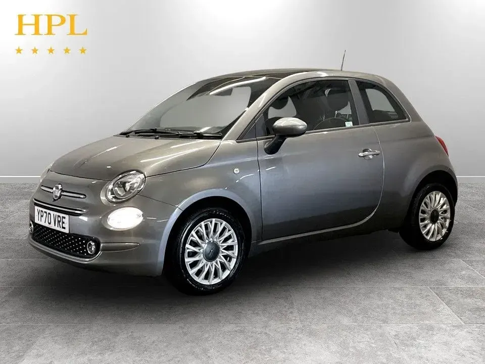 Used Fiat 500 Lounge 70 HP (51 kW) 2021 Grey Hatchback