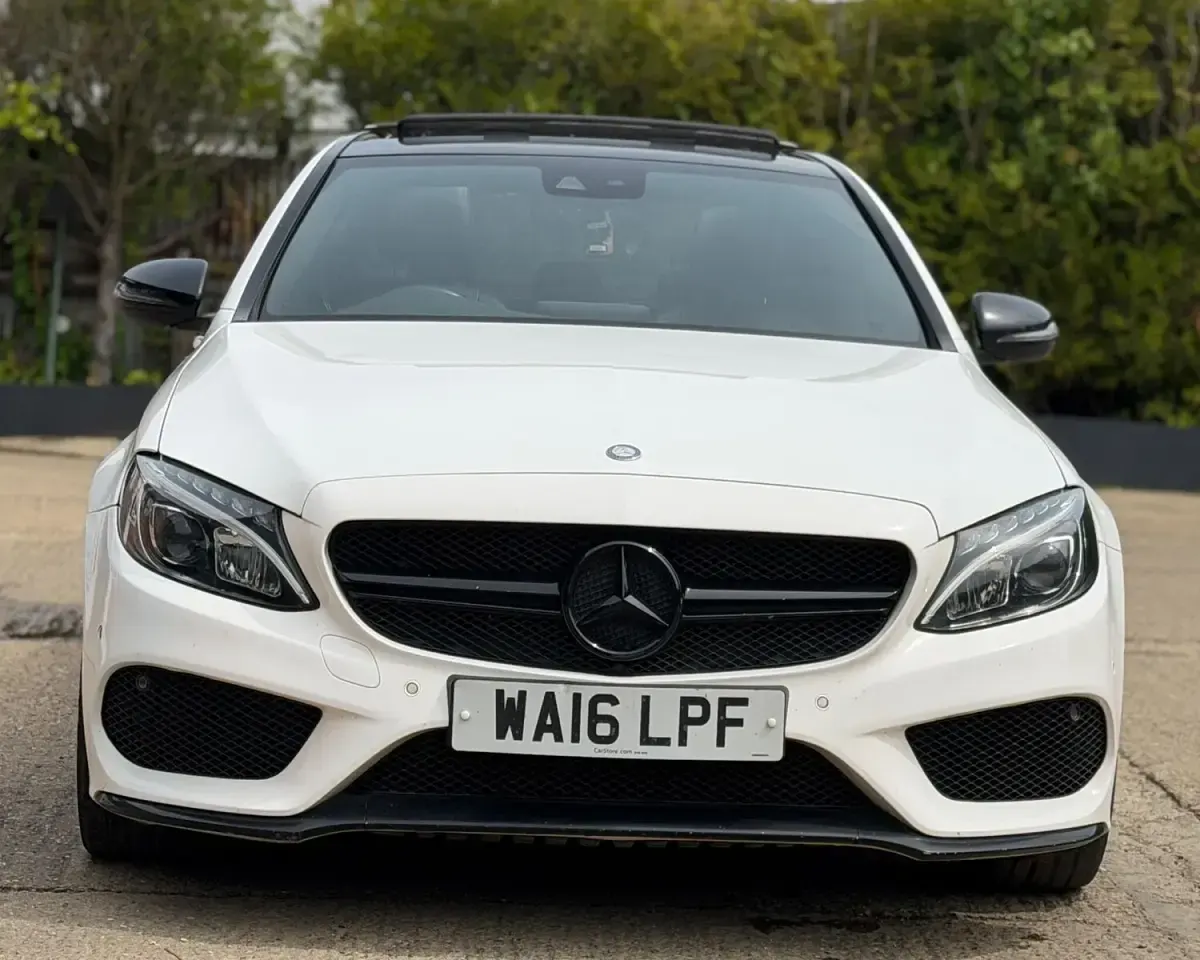 Used Mercedes C250 AMG Line Premium Plus 204 HP (150 kW) 2016 White Sedan