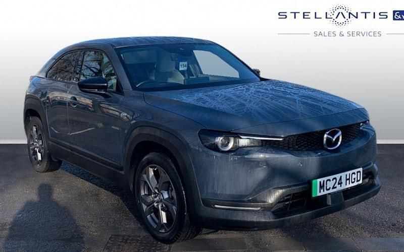 Grey Used 2024 Mazda MX30 Exclusive-Line SUV | £14,221 (Fair price) - Image 1/3