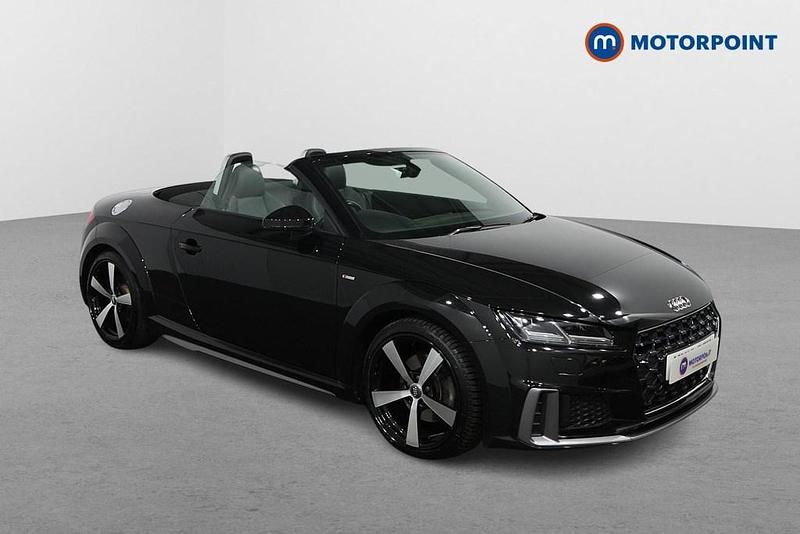Black Used 2019 Audi TT S-Line Cabriolet | £20,899 (Fair price) - Image 1/4