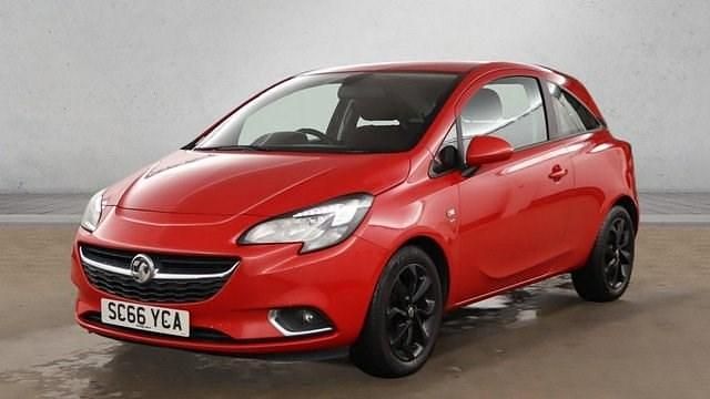 Used Vauxhall Corsa SRi 90 HP (66 kW) 2015 Red Hatchback