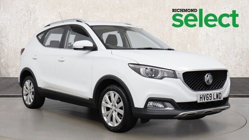 White Used 2019 MG ZS Excite Sedan | £10,590 (Fair price) - Image 1/4