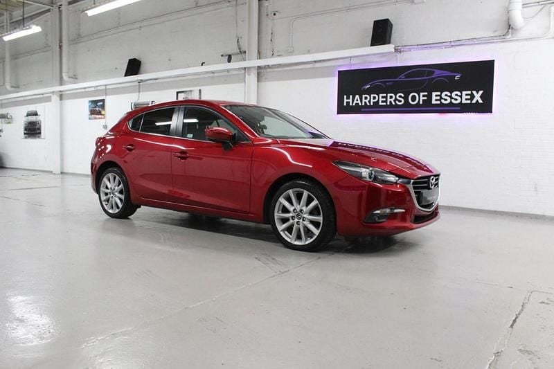 Red Used 2017 Mazda 3 Inclusive Hatchback | £8,195 (Fair price) - Image 1/4