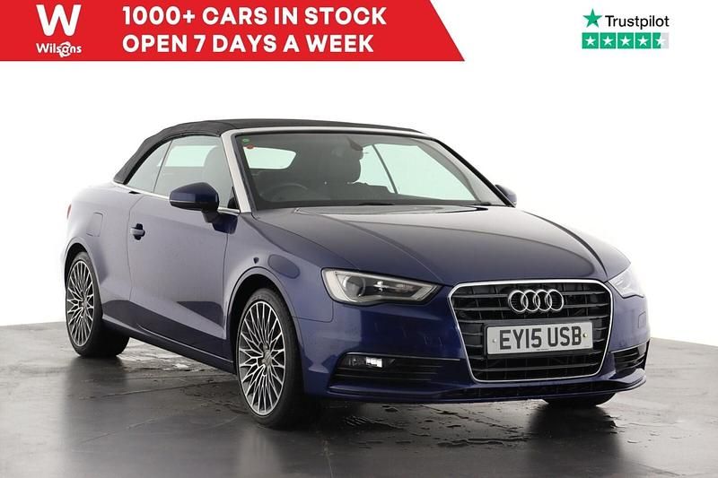 Blue Used 2015 Audi A3 Cabriolet Sport Cabriolet | £12,299 - Image 1/4