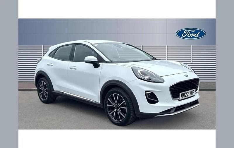 White Used 2022 Ford Puma Gen-E Titanium SUV | £13,710 (Good price) - Image 1/4