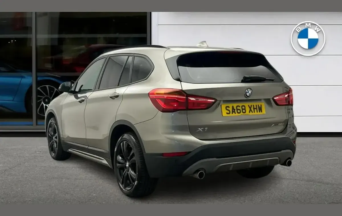 Used BMW X1 Sport Line 187 HP (137 kW) 2018 Silver SUV
