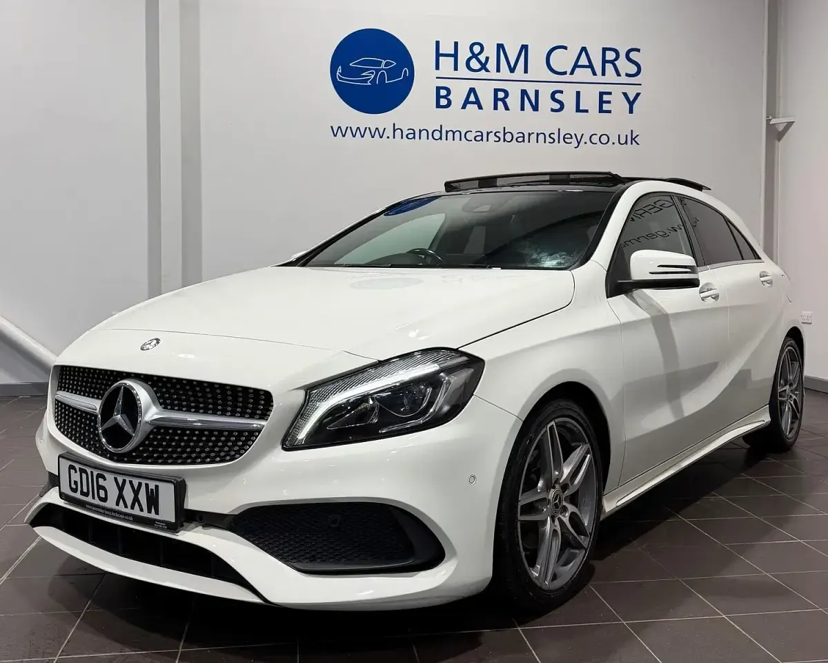 Used Mercedes A180 AMG Line Premium Plus 2016 White Hatchback