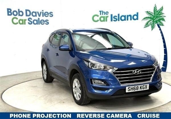 Blue Used 2018 Hyundai Tucson SE SUV | £12,250 (Fair price) - Image 1/1