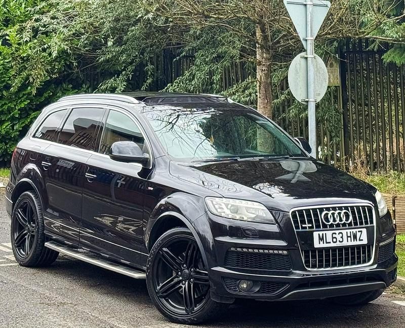 Used Audi Q7 S-line plus 245 HP (180 kW) 2013 Black SUV