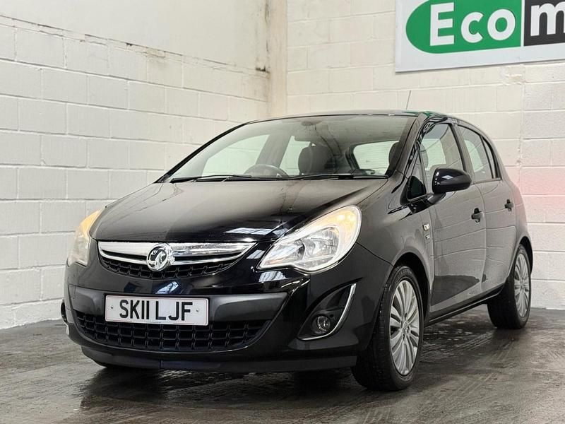 Used Vauxhall Corsa 90 HP (66 kW) 2011 Black Hatchback