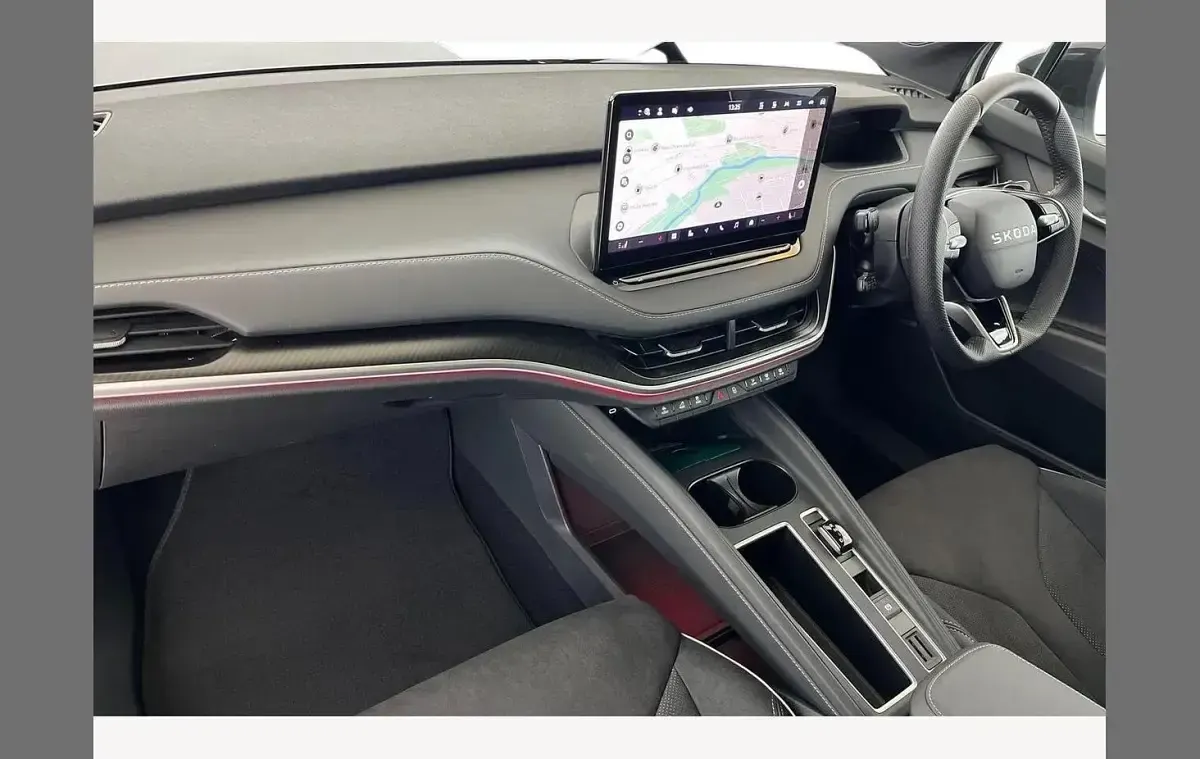 Used Skoda Enyaq iV SportLine 210 kW (286 HP) 2026 White SUV