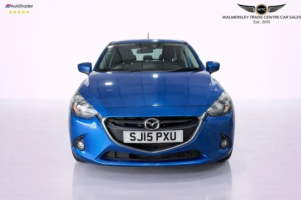 Used Mazda 2 Edition 90 HP (66 kW) 2015 Blue Hatchback