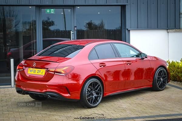 Used Mercedes A220 Executive 190 HP (139 kW) 2021 Red Sedan