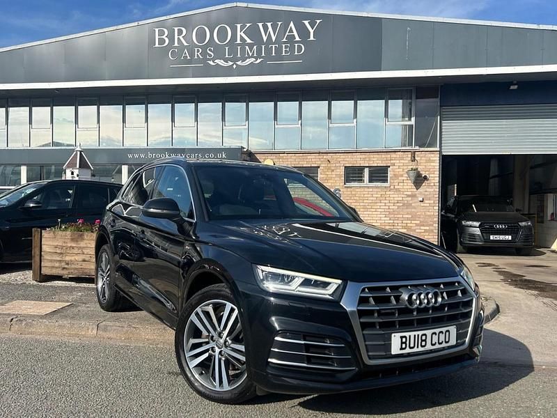 Used Audi Q5 S-Line 190 HP (139 kW) 2018 Black SUV