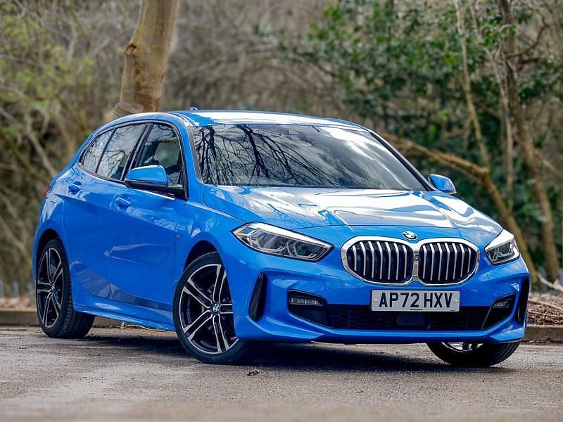 Used BMW 118 M Sport 136 HP (100 kW) 2023 Blue Hatchback