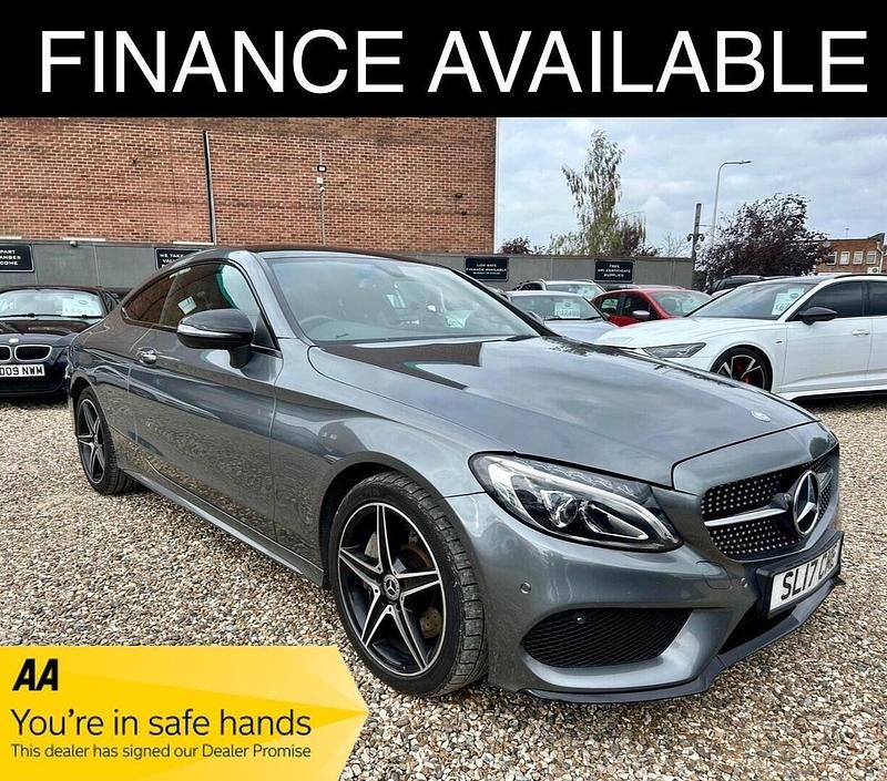 Grey Used 2017 Mercedes C250 AMG Line Premium Coupe | £14,495 (A bit pricey) - Image 1/2