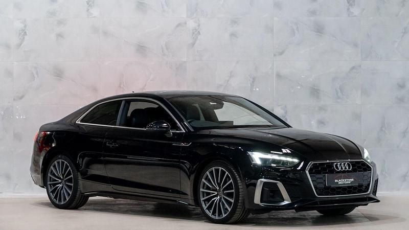 Used Audi A5 S-Line 2021 Black Coupe