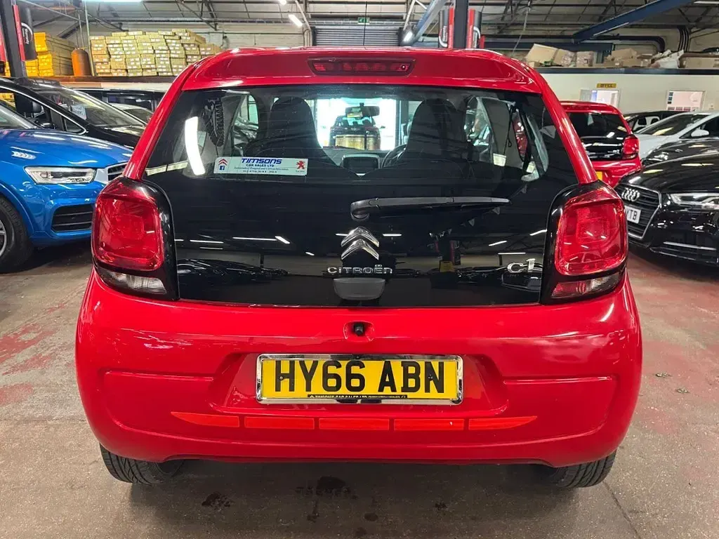 Used Citroën C1 Feel 2016 Red Hatchback